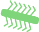 Toxin-producing C. diff bacteria